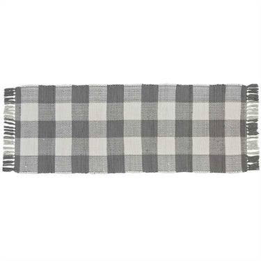 Wicklow Check Rag Rugs - Dove - The Fox Decor